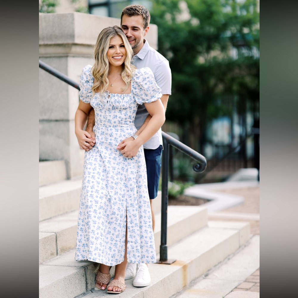 House of CB floral maxi